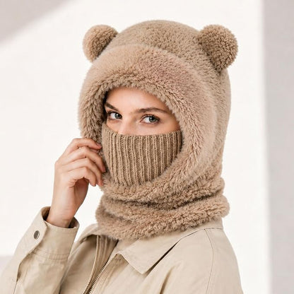 Fluffy Bear Balaclava