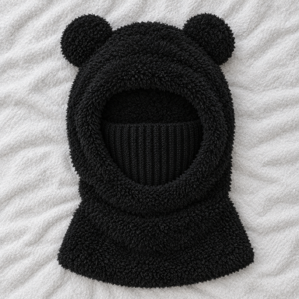 Fluffy Bear Balaclava
